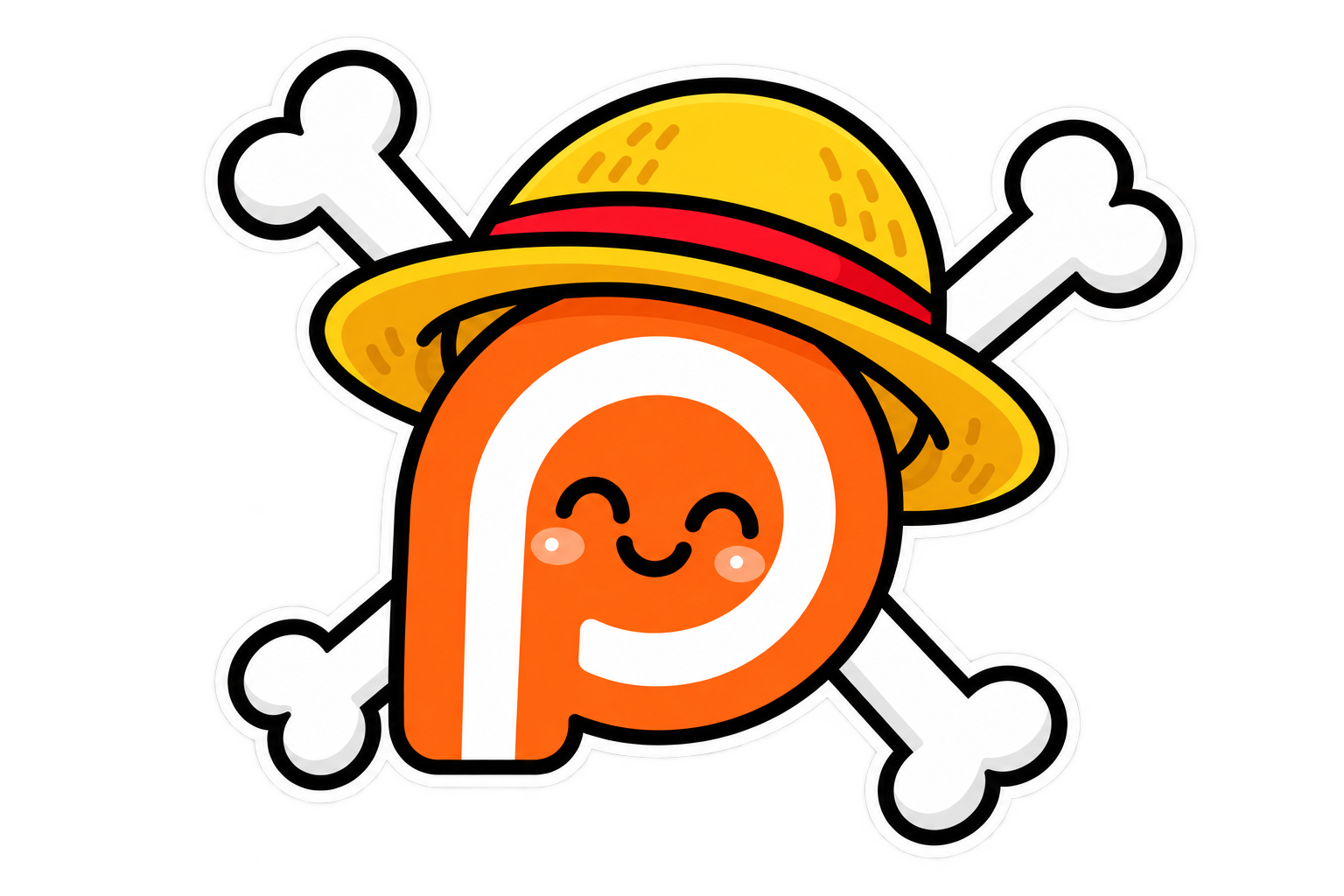 Personaje de Patreon estilo Jolly Roger